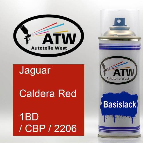 Jaguar, Caldera Red, 1BD / CBP / 2206: 400ml Sprühdose, von ATW Autoteile West.